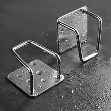 No-Drill Stainless Steel Sink Sponge Holder – Rustproof & Space-Saving