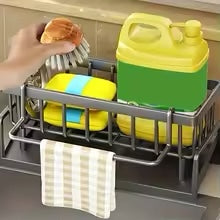 Smart Sink Organizer – Multi-Purpose Rack for Kitchen Essentials