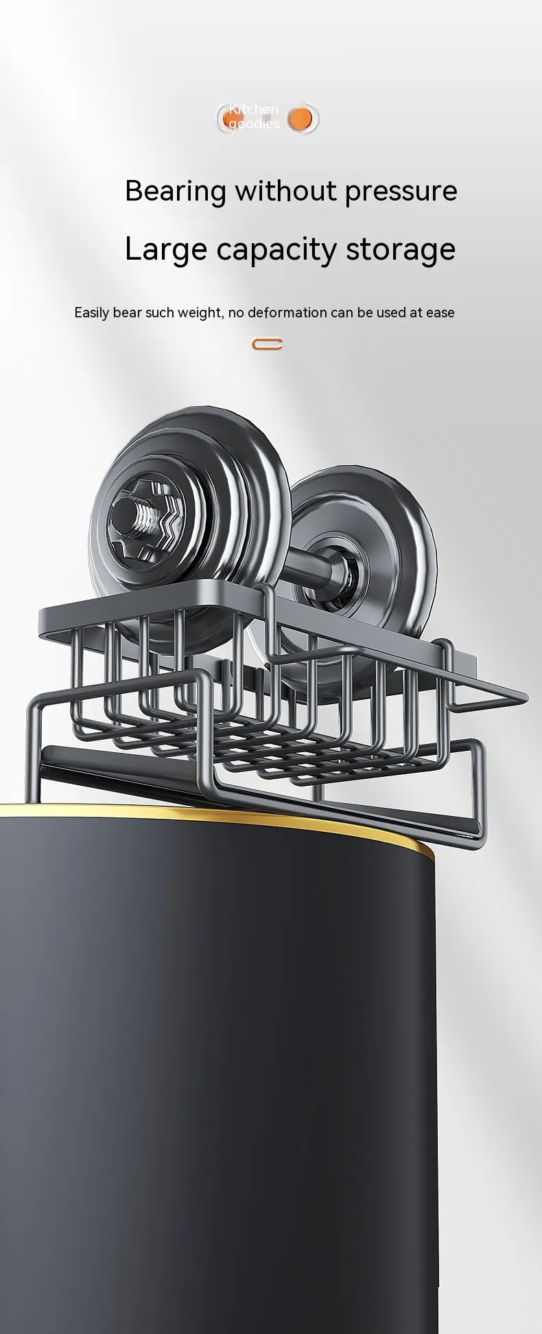 Smart Sink Organizer – Multi-Purpose Rack for Kitchen Essentials