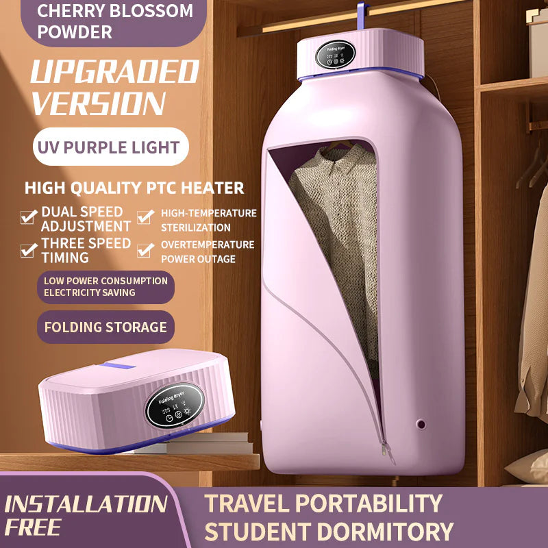 Portable Foldable Travel Clothes Dryer