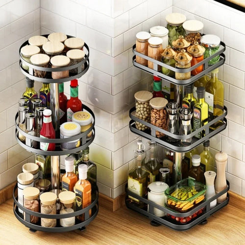 Adjustable Kitchen Storage Organizer Rack