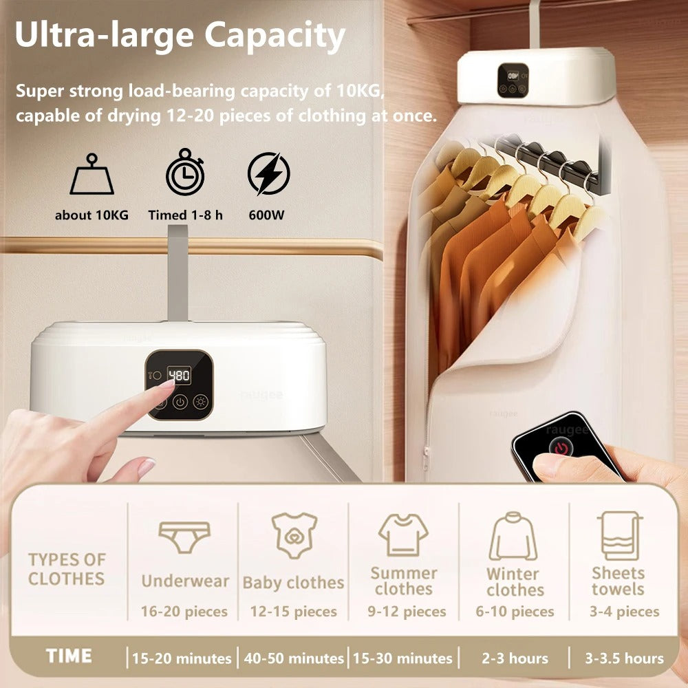 Portable Foldable Travel Clothes Dryer