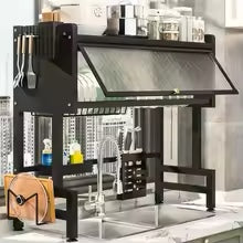 Over-the-Sink Kitchen Dish Rack – Multifunctional & Space-Saving Organizer