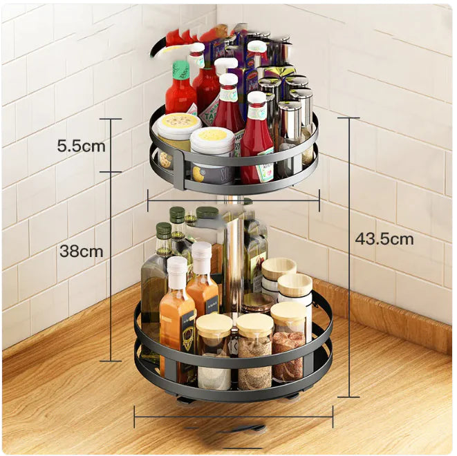 Adjustable Kitchen Storage Organizer Rack
