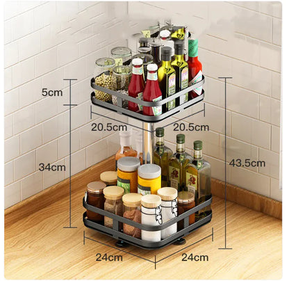 Adjustable Kitchen Storage Organizer Rack