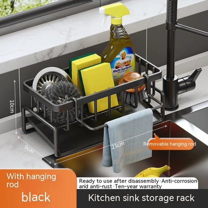 Smart Sink Organizer – Multi-Purpose Rack for Kitchen Essentials