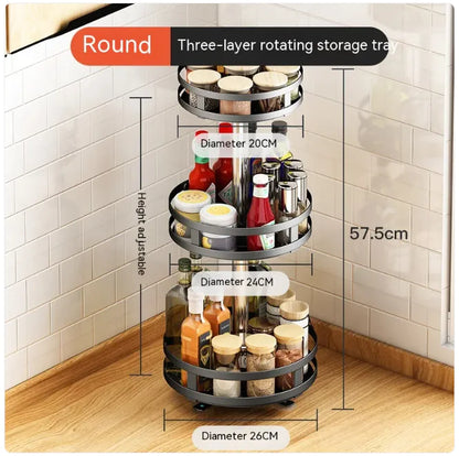 Adjustable Kitchen Storage Organizer Rack