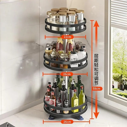 Adjustable Kitchen Storage Organizer Rack