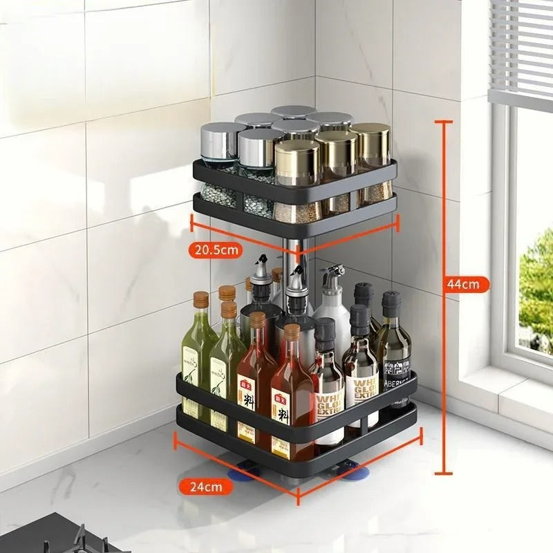 Adjustable Kitchen Storage Organizer Rack