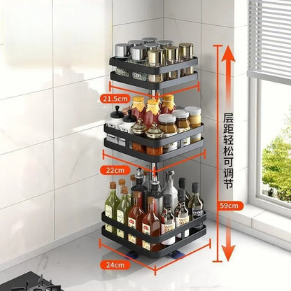 Adjustable Kitchen Storage Organizer Rack