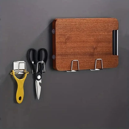 No-Drill Stainless Steel Sink Sponge Holder – Rustproof & Space-Saving