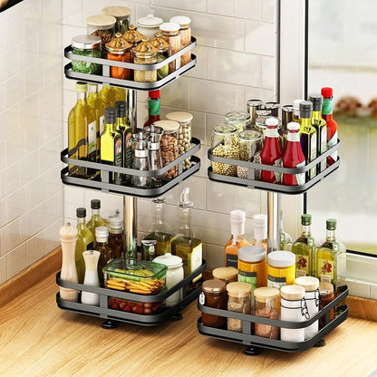 Adjustable Kitchen Storage Organizer Rack