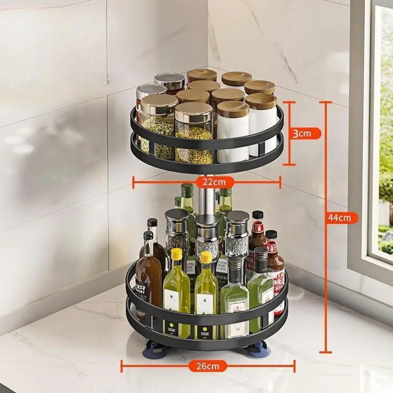 Adjustable Kitchen Storage Organizer Rack