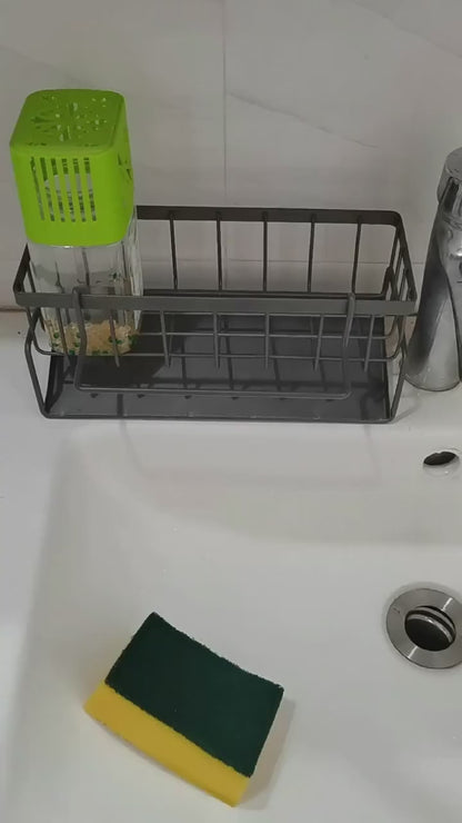 Smart Sink Organizer – Multi-Purpose Rack for Kitchen Essentials
