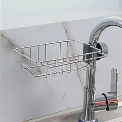 Multifunctional Kitchen Faucet Storage Rack