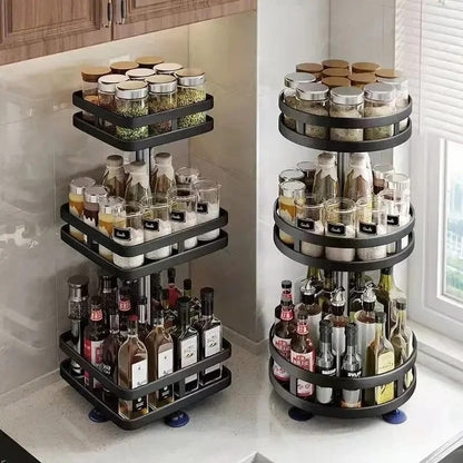 Adjustable Kitchen Storage Organizer Rack